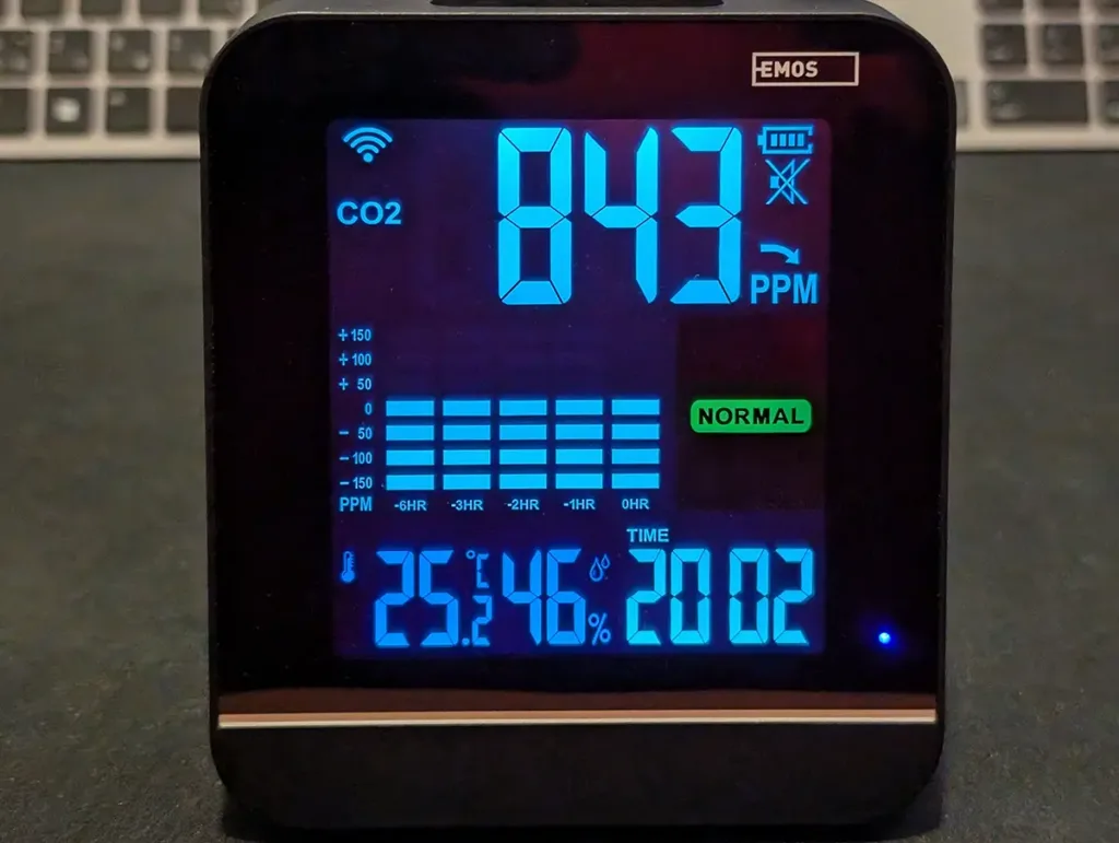 Měřič CO2 EMOS E30300