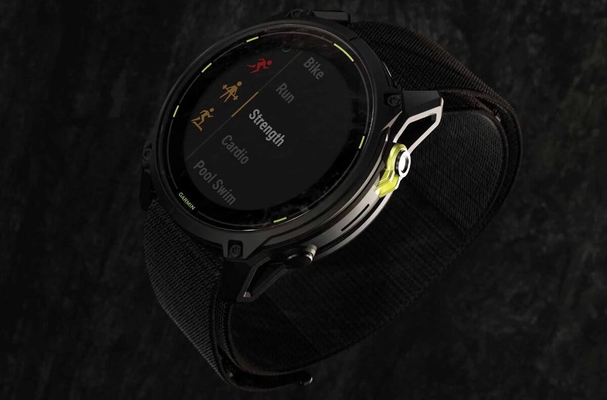 Garmin Enduro 3 menu se sporty