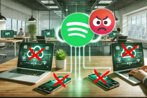 Spotify omezení API