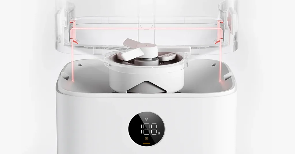 Xiaomi Smart Pet Food Feeder 2 infračervené senzory