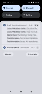 Gmail slučuje oznámení už teď