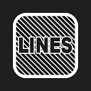 Lines Square - White Icon Pack
